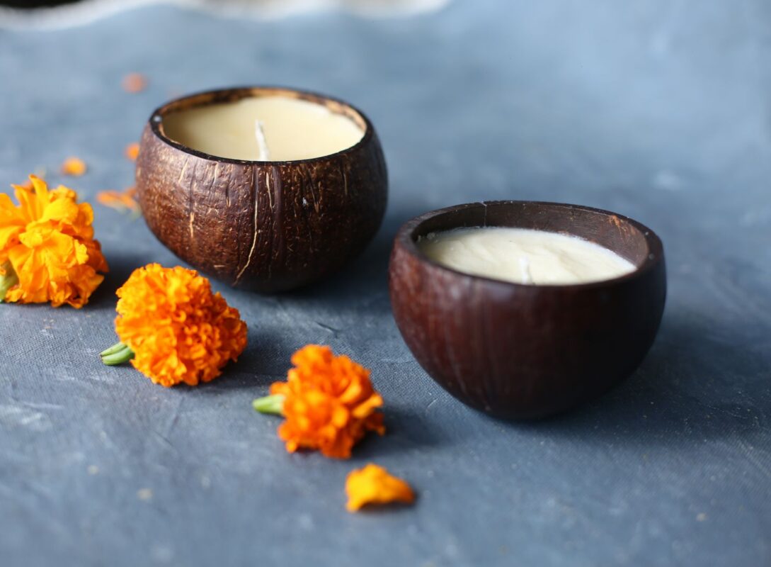 Soy Massage Candle Exotic Coconut Maruva